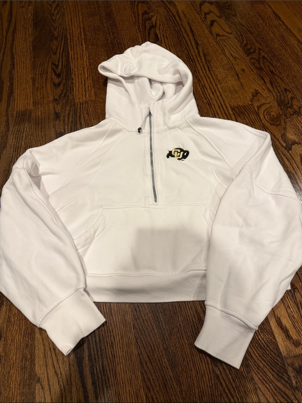 lululemon athletica White Pullover Hoodie - XS/S
